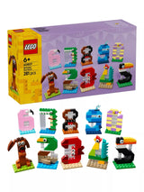 John Lewis LEGO Animal Birthday Numbers Building Set- Buy online at McGrocer