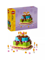 John Lewis LEGO Seasons and Occasions Birthday Party Cake Building Set 219 Pieces- Buy online at McGrocer