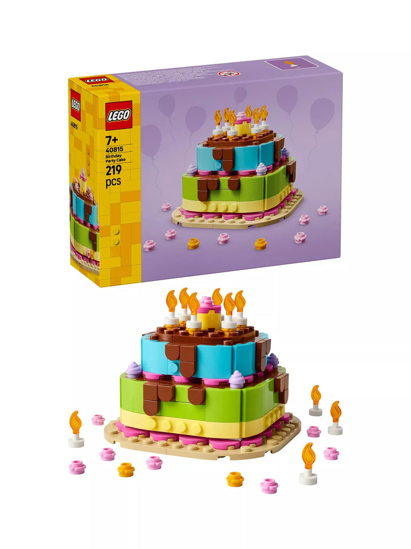LEGO Birthday Party Cake building set 219 pieces, UK version