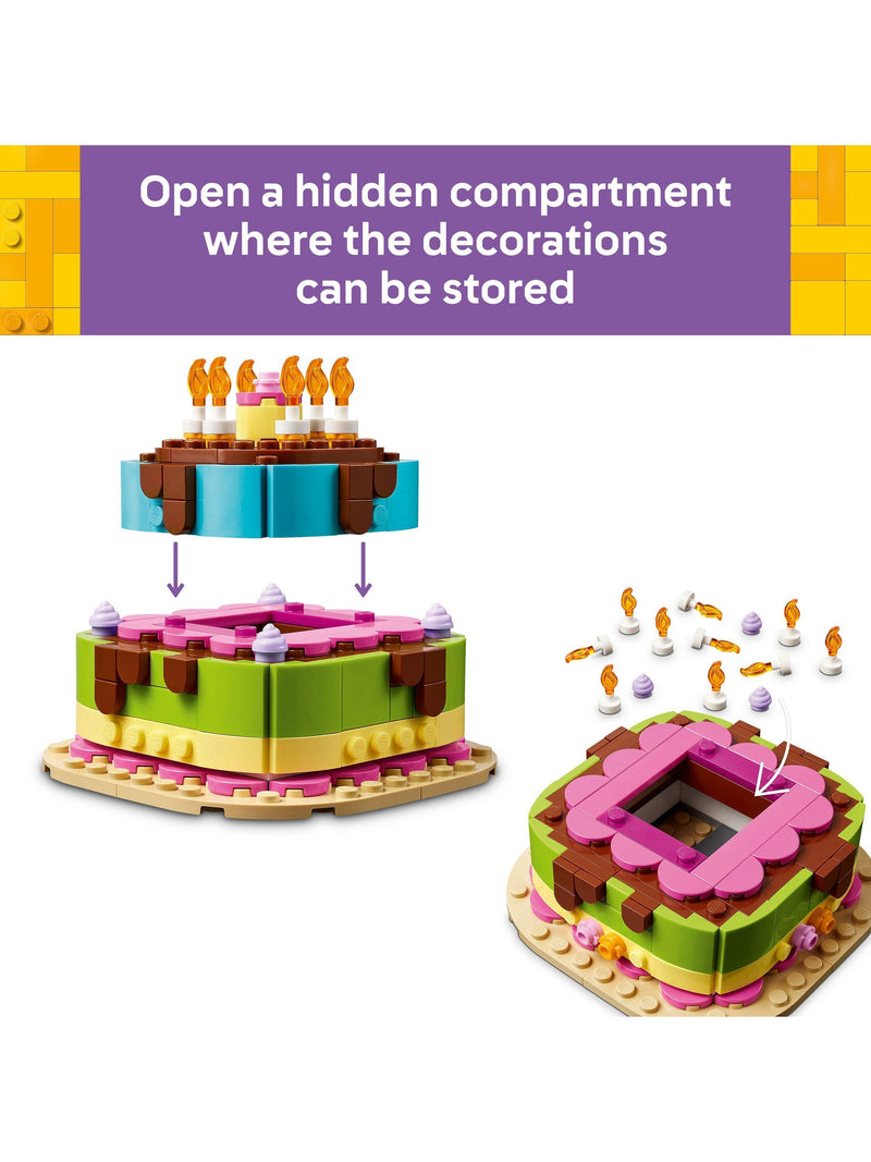 LEGO Birthday Party Cake building set 219 pieces, UK version
