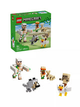 John Lewis LEGO Minecraft Chicken Jockey Desert Attack Building Set- Buy online at McGrocer