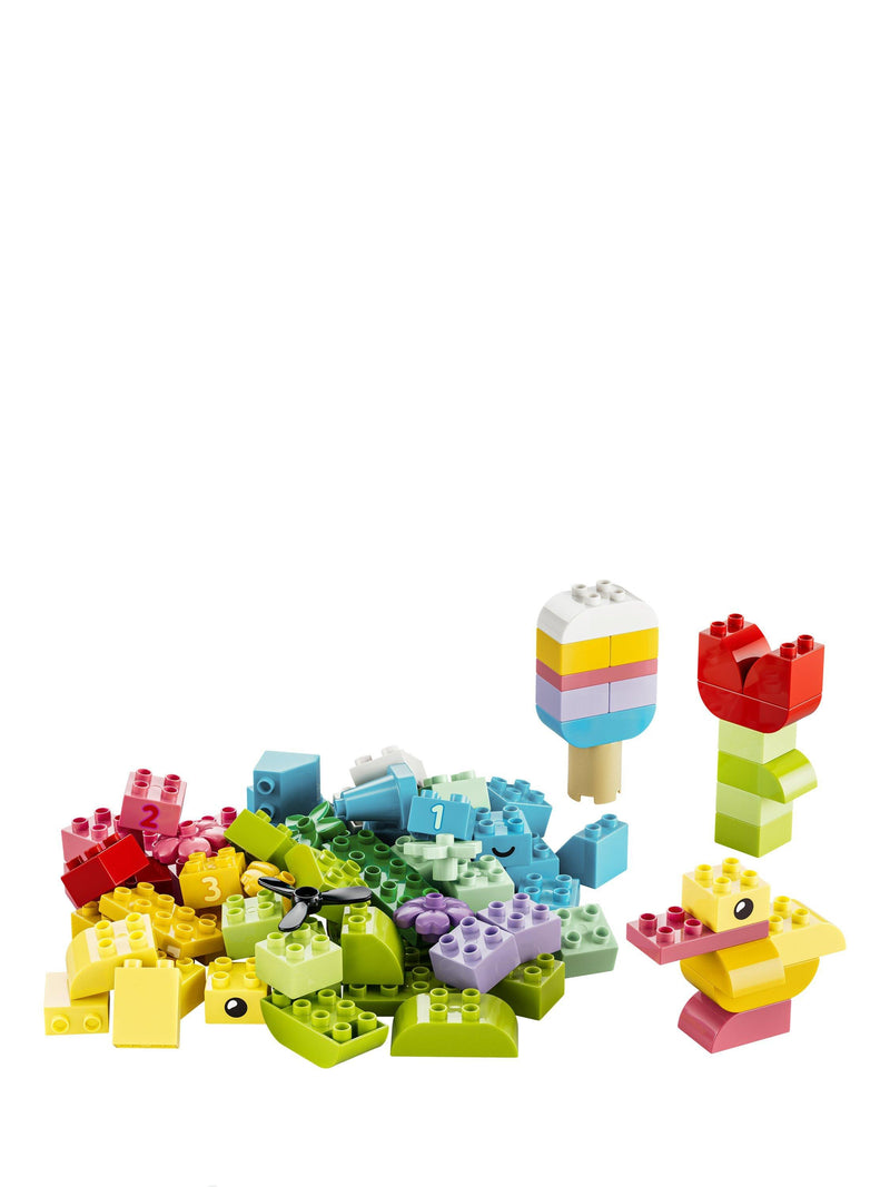 LEGO DUPLO Classic Colourful Creative Box 80 piece building toy (British brand)