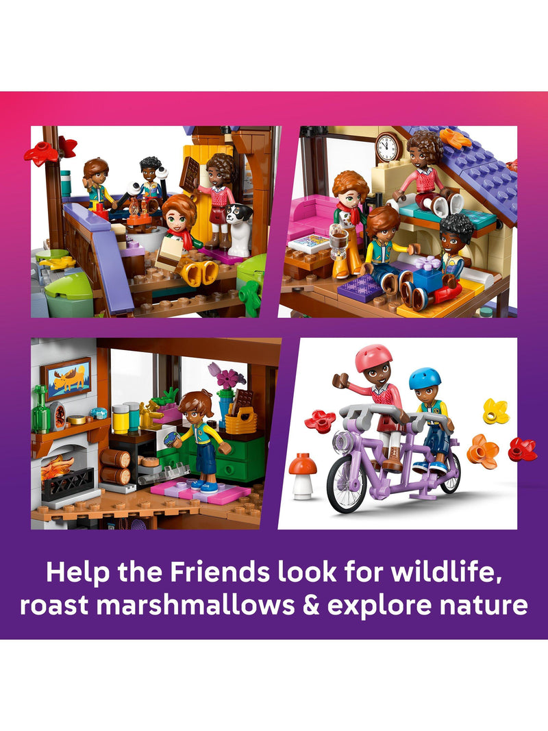 LEGO Friends Cozy Fall Forest Cabin building toy - British product
