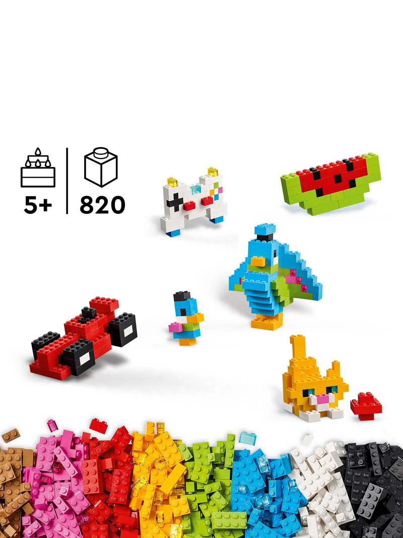 LEGO Classic 11045 Creative Colourful Bricks 820-piece building toy - British product