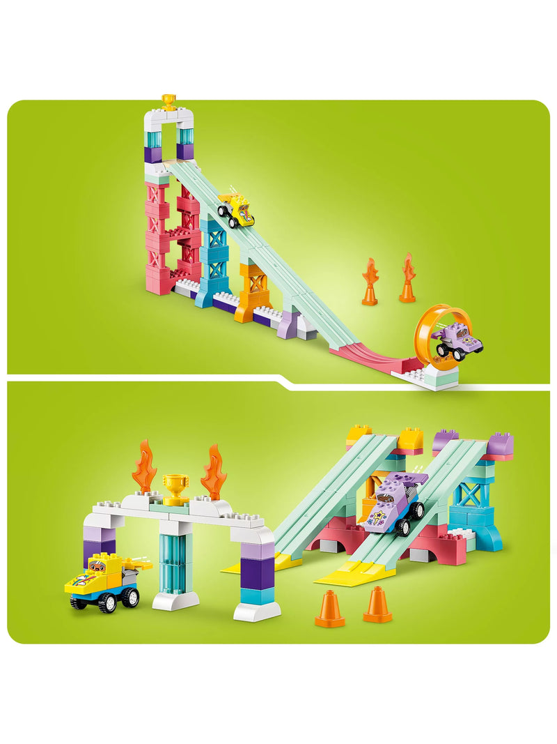 LEGO DUPLO 3-in-1 Creative Ramps building toy 111 pieces, UK version