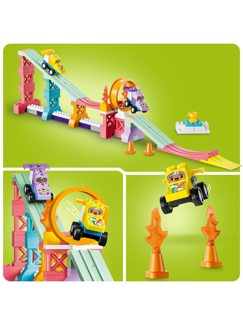LEGO DUPLO 3-in-1 Creative Ramps building toy 111 pieces, UK version