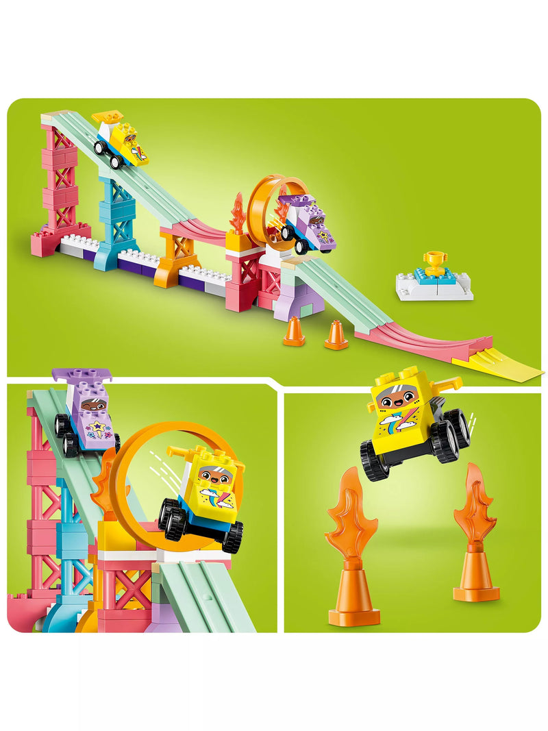 LEGO DUPLO 3-in-1 Creative Ramps building toy 111 pieces, UK version