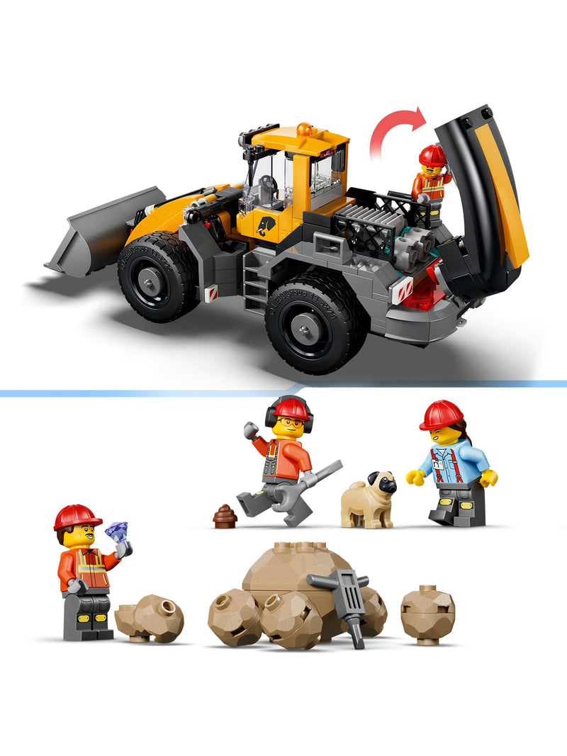 LEGO City dump truck and front loader building set 1132 pieces - British product
