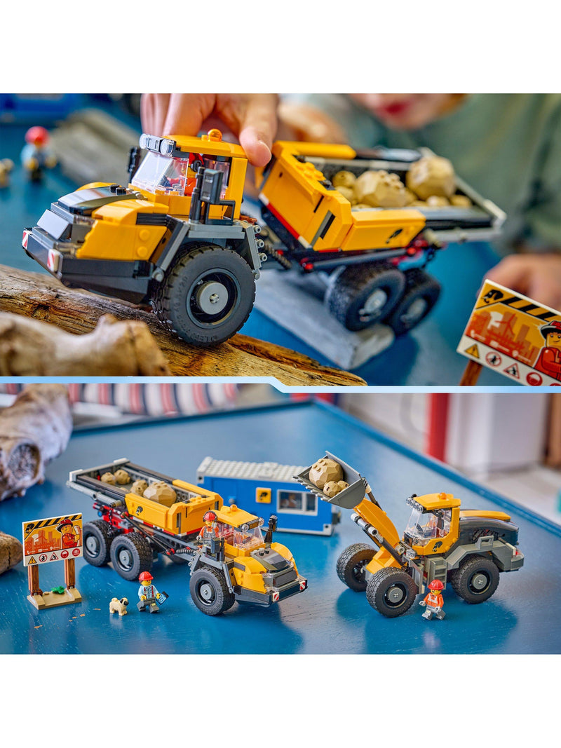 LEGO City dump truck and front loader building set 1132 pieces - British product