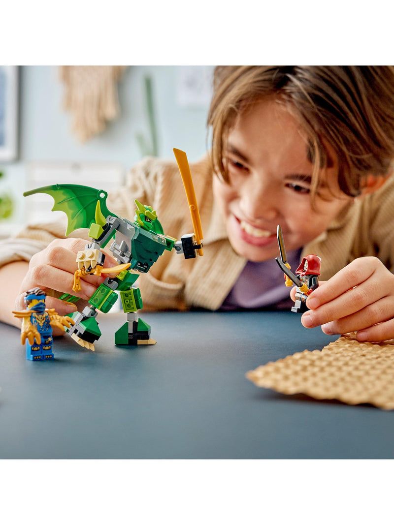 LEGO building toy Lloyd's Dragon Mech Battle Pack 81 pieces, imported from the UK
