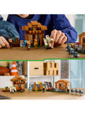 LEGO Minecraft Evoker Village Attack set 607 pieces, imported from the UK