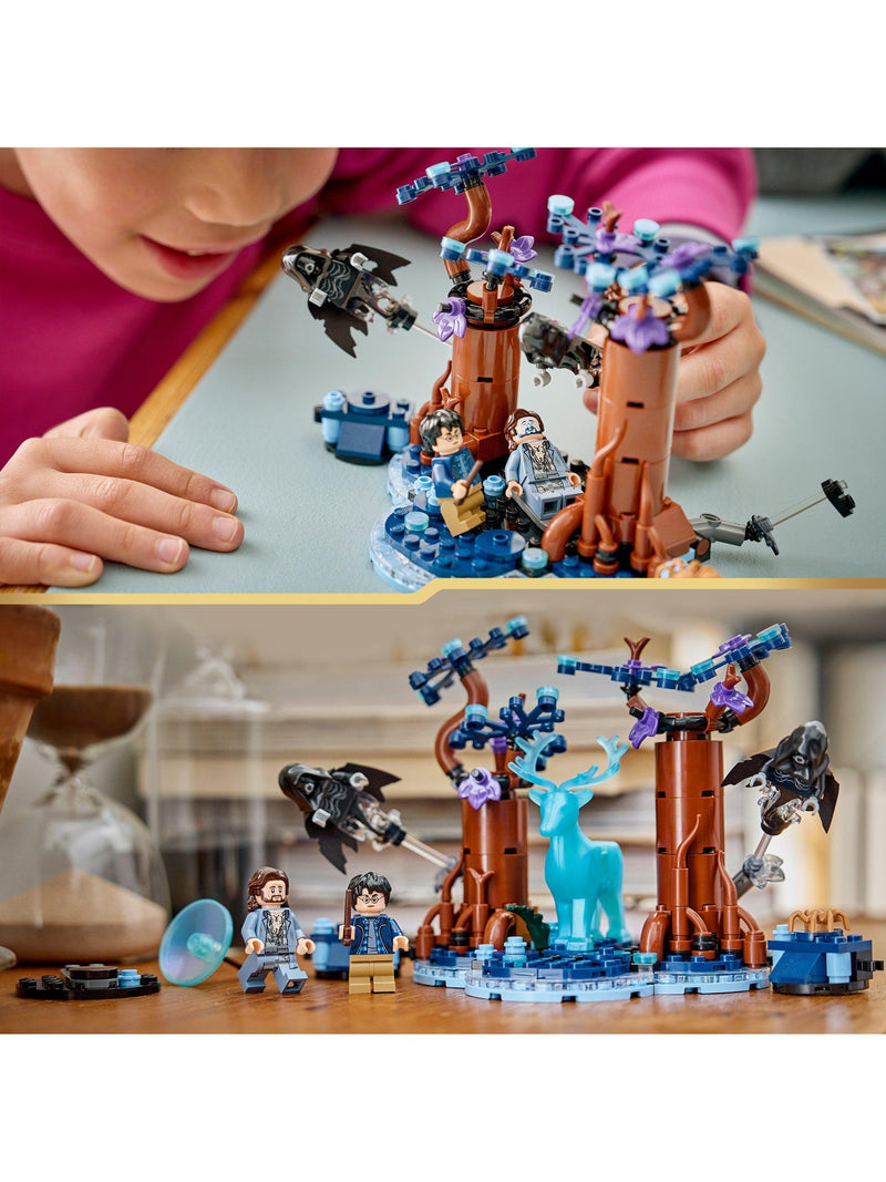 LEGO Harry Potter Forbidden Forest Expecto Patronum building set 244 pieces (British brand)
