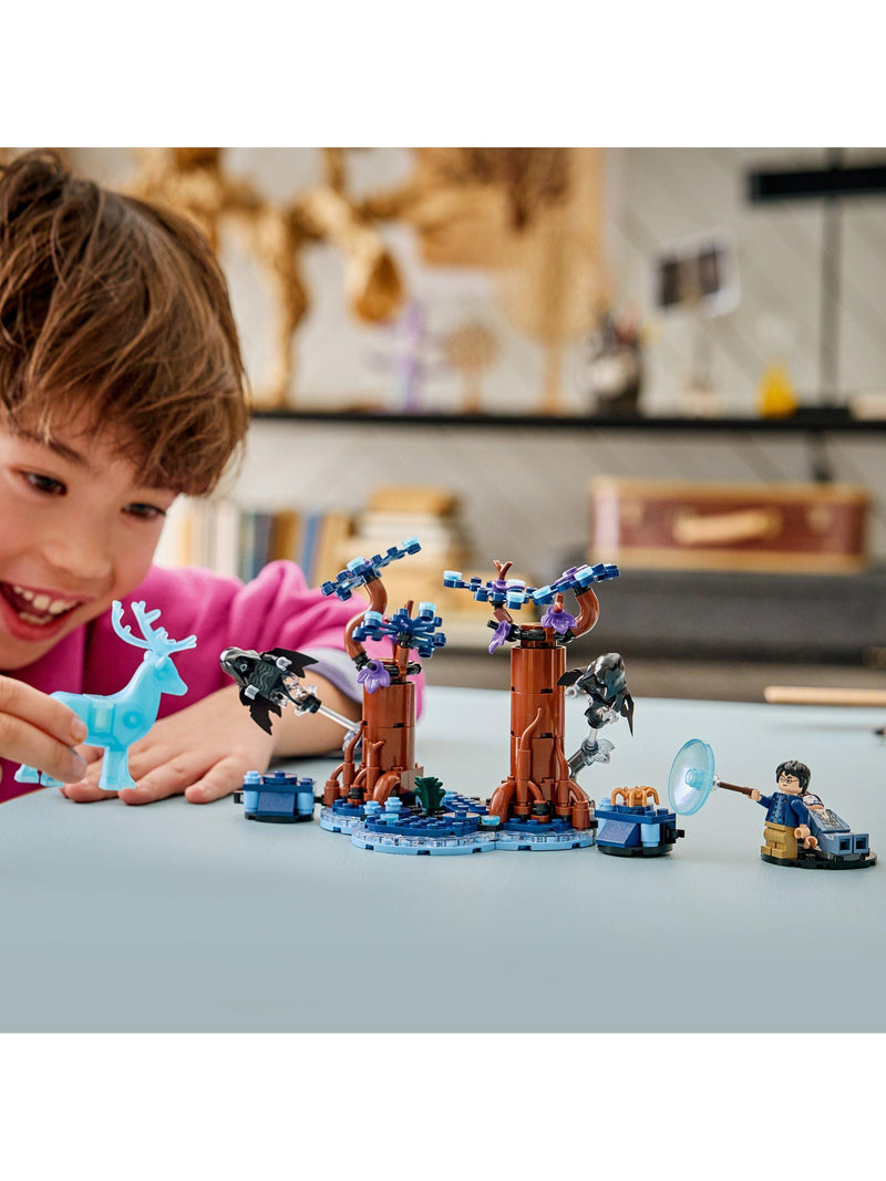 LEGO Harry Potter Forbidden Forest Expecto Patronum building set 244 pieces (British brand)
