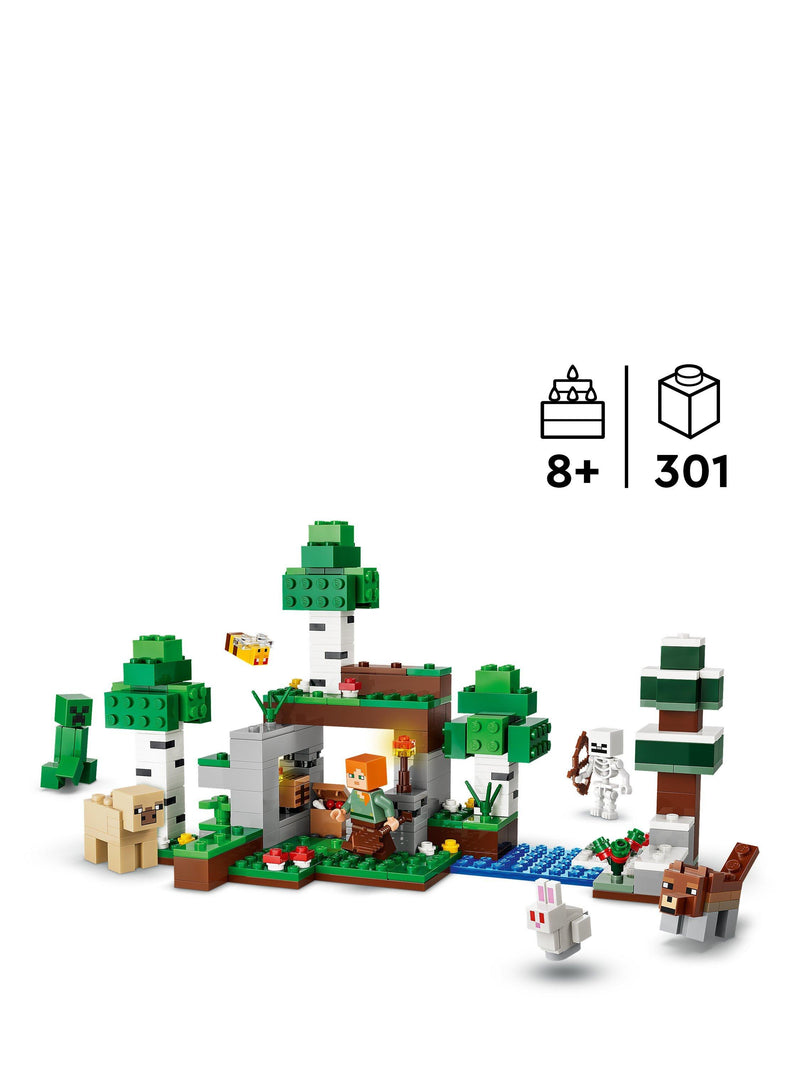 LEGO Minecraft First Night Adventure building toy 301 pieces, imported from the UK