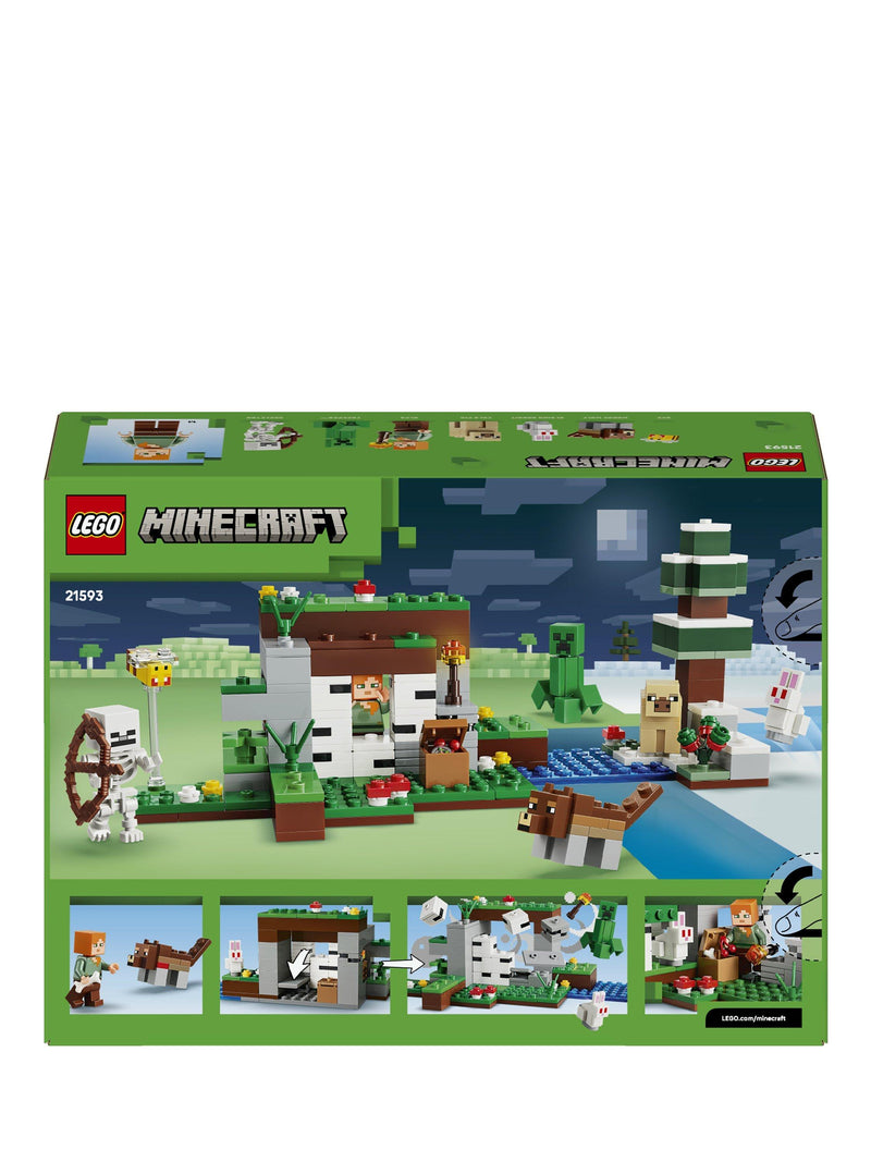 LEGO Minecraft First Night Adventure building toy 301 pieces, imported from the UK