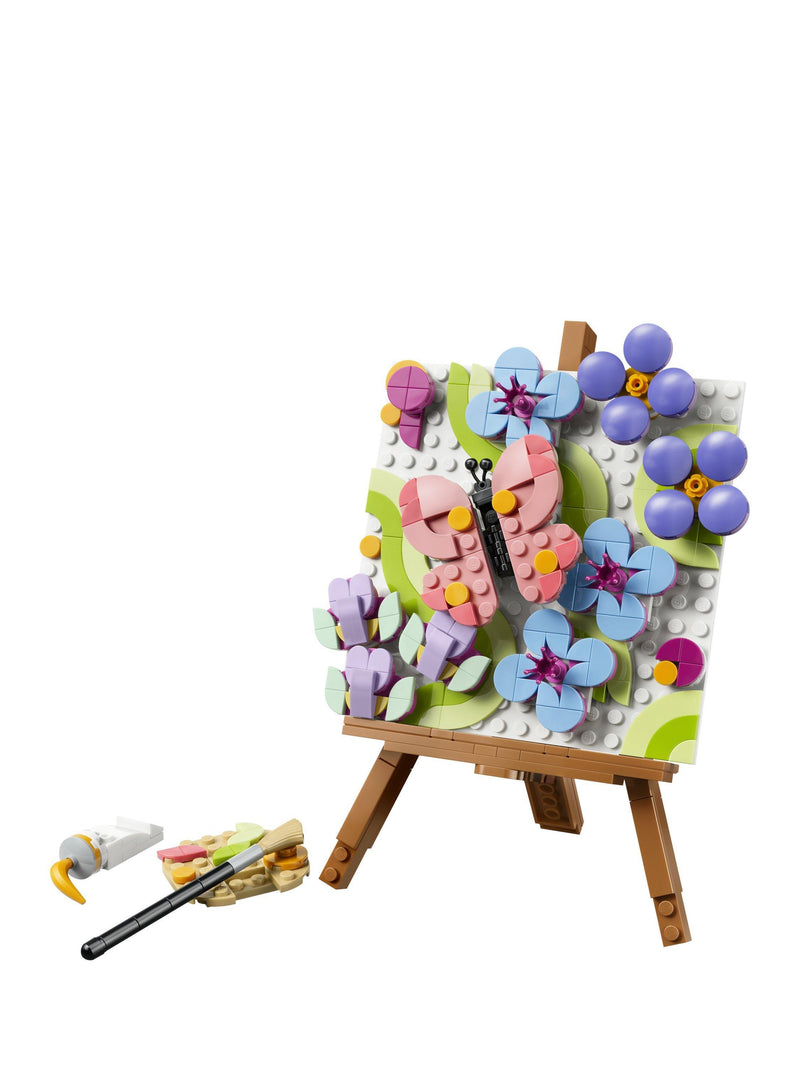 LEGO Floral Art Decor Painting 348 pieces, imported from the UK