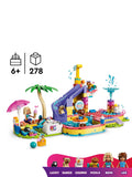 LEGO Friends water park building set, 278 pieces, UK version