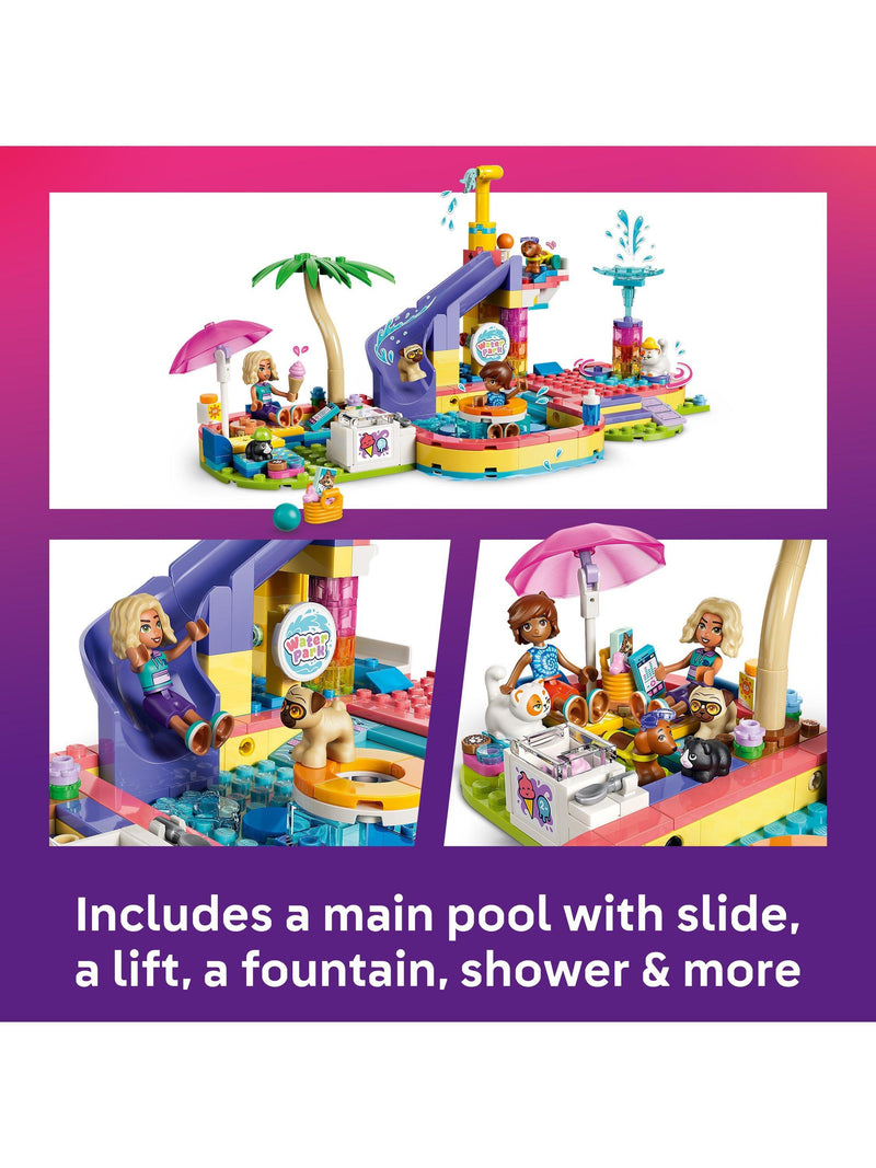 LEGO Friends water park building set, 278 pieces, UK version