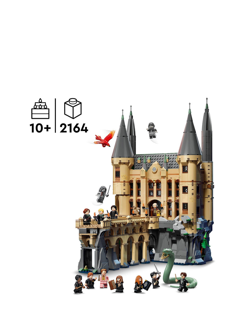 LEGO Harry Potter Hogwarts Castle East Wing building toy, imported from the UK