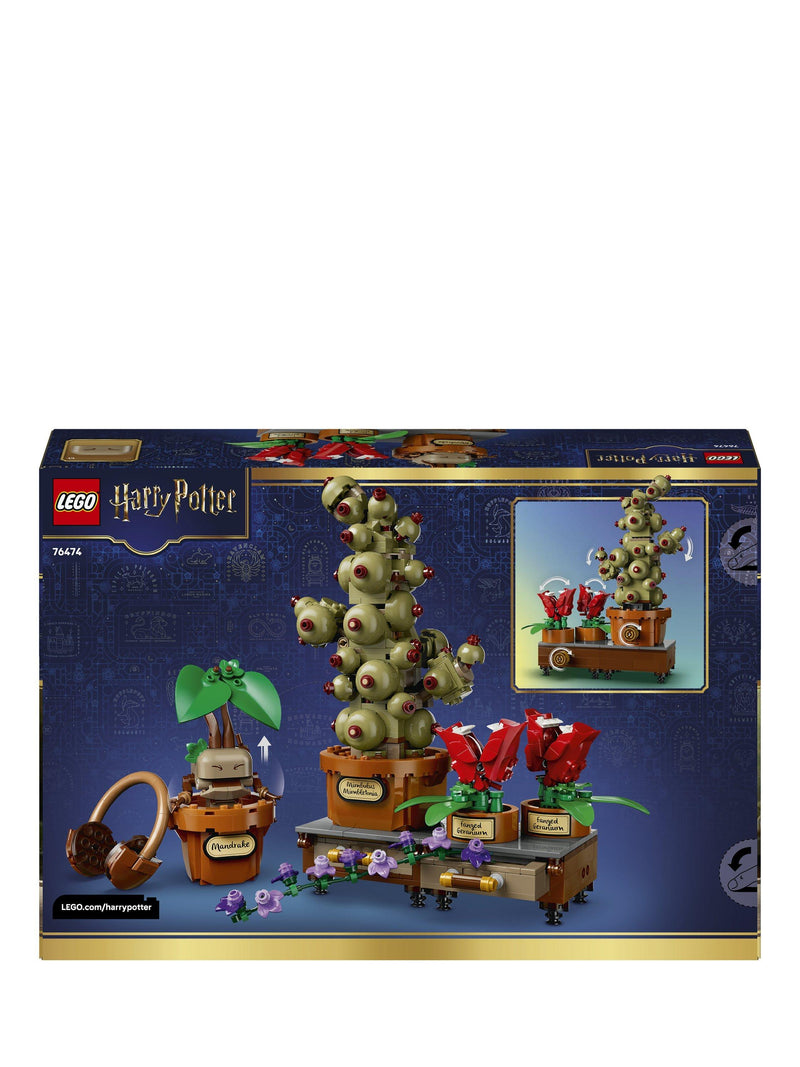 LEGO Harry Potter Hogwarts Herbology Plants building toy, imported from the UK