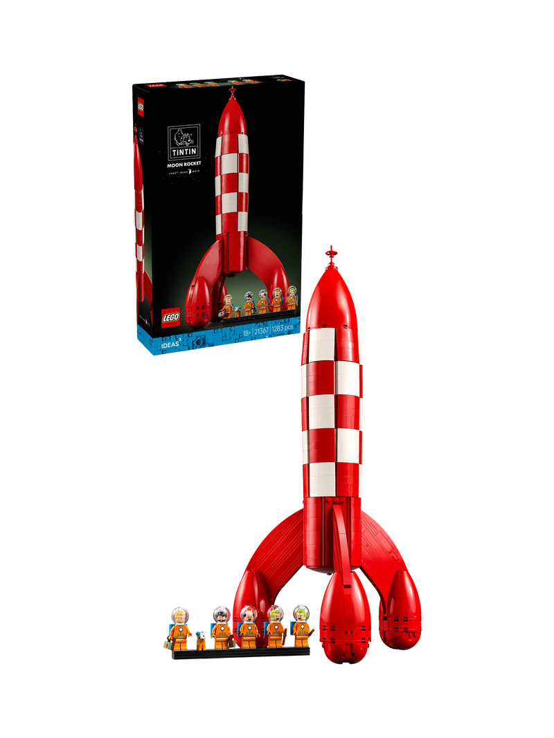 LEGO Tintin Moon Rocket construction set (British brand)