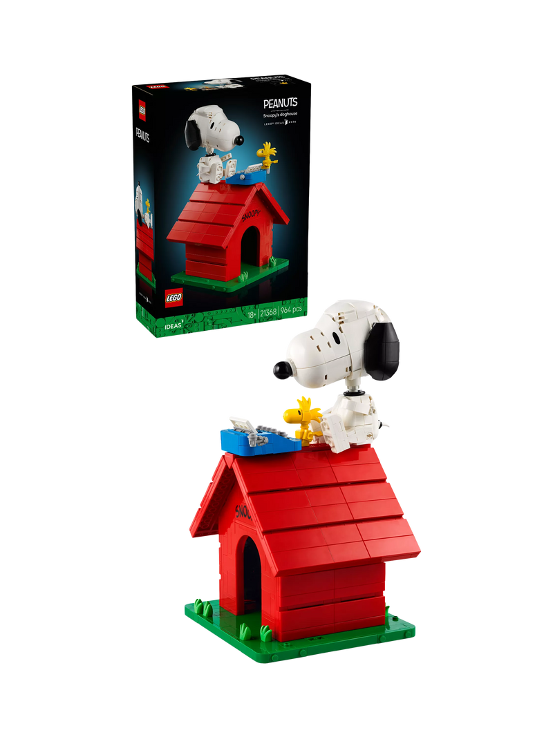 LEGO Snoopy's Doghouse building set 964 pieces - British product