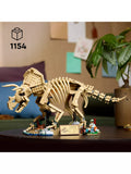 LEGO Jurassic World Triceratops fossil building toy, imported from the UK