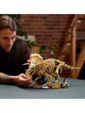 LEGO Jurassic World Triceratops fossil building toy, imported from the UK