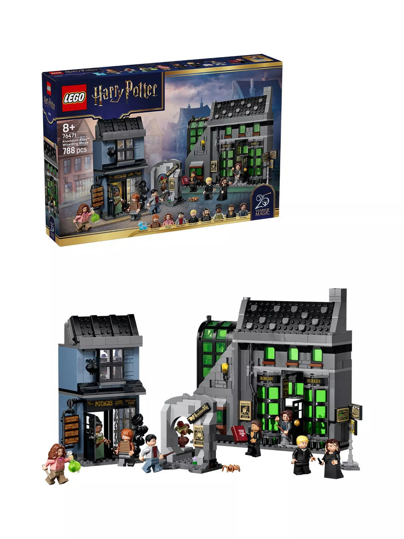 LEGO Harry Potter Knockturn Alley building set 76471 (British brand)
