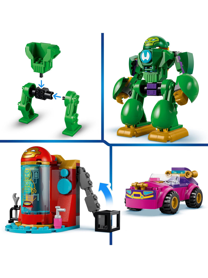 LEGO Marvel Loki vs Team Iron Man building set 204 pieces - British product