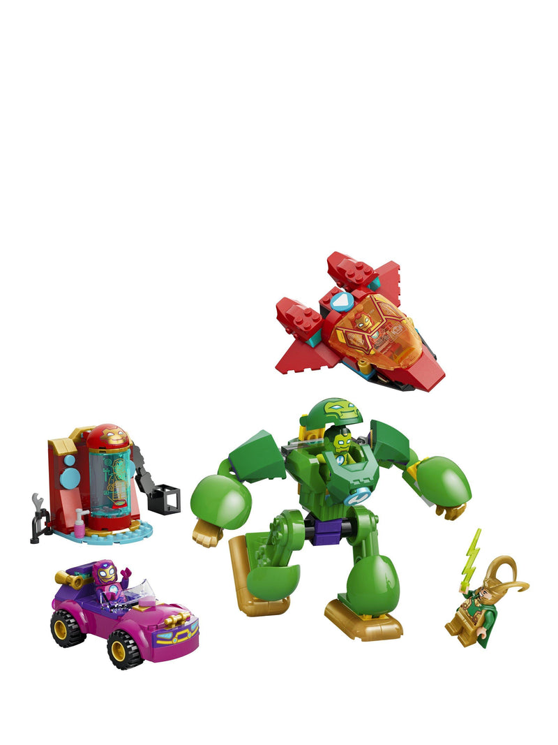 LEGO Marvel Loki vs Team Iron Man building set 204 pieces - British product