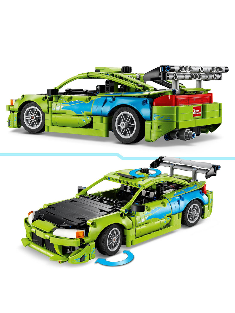 LEGO Technic Fast & Furious Mitsubishi Eclipse display model (British brand)