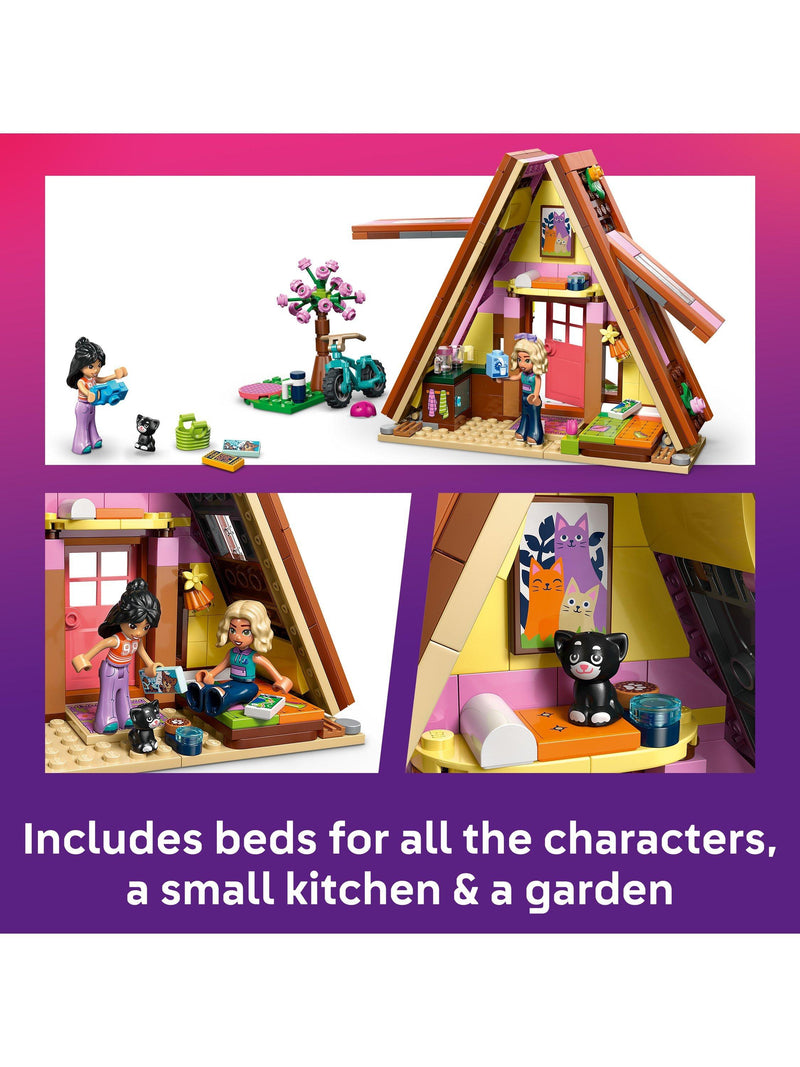 LEGO building set Nature Glamping Cabin 295 pieces, imported from the UK