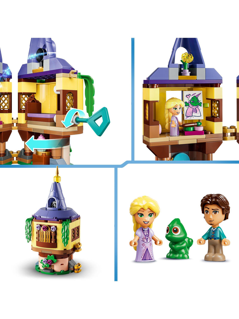 LEGO Disney Rapunzel's Mini Tower building toy 171 pieces (British brand)