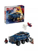 John Lewis LEGO Marvel Spider-Man Brand New Day Prison Transport Chase Building Set- Buy online at McGrocer