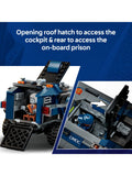 LEGO Spider-Man Prison Transport Chase construction set 367 pieces (British brand)
