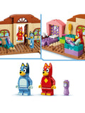 LEGO Bluey School building toy with Rusty and Bluey 106 pieces - British product