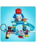 LEGO DUPLO Marvel Spidey Webquarters building toy 65 pieces, imported from the UK
