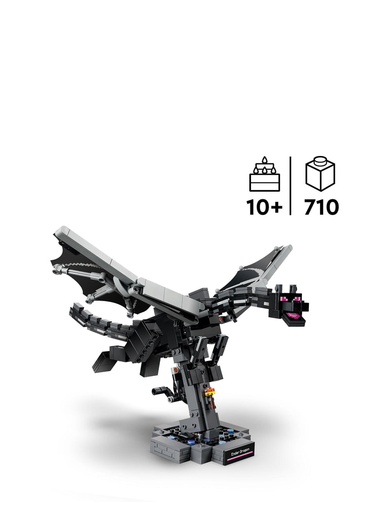 LEGO Minecraft Ender Dragon building toy set 21595, imported from the UK