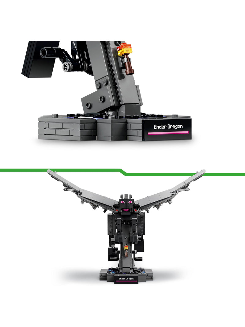 LEGO Minecraft Ender Dragon building toy set 21595, imported from the UK