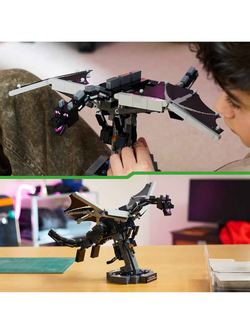 LEGO Minecraft Ender Dragon building toy set 21595, imported from the UK