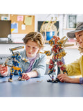 LEGO Ninjago Twin Titan Mechs building set 1707 pieces, UK version