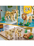 LEGO construction set Wild Animals Majestic Lion - British product
