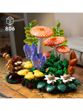 LEGO Botanicals Woodland Mushrooms building toy, imported from the UK