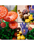 LEGO Botanicals Woodland Mushrooms building toy, imported from the UK