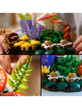 LEGO Botanicals Woodland Mushrooms building toy, imported from the UK