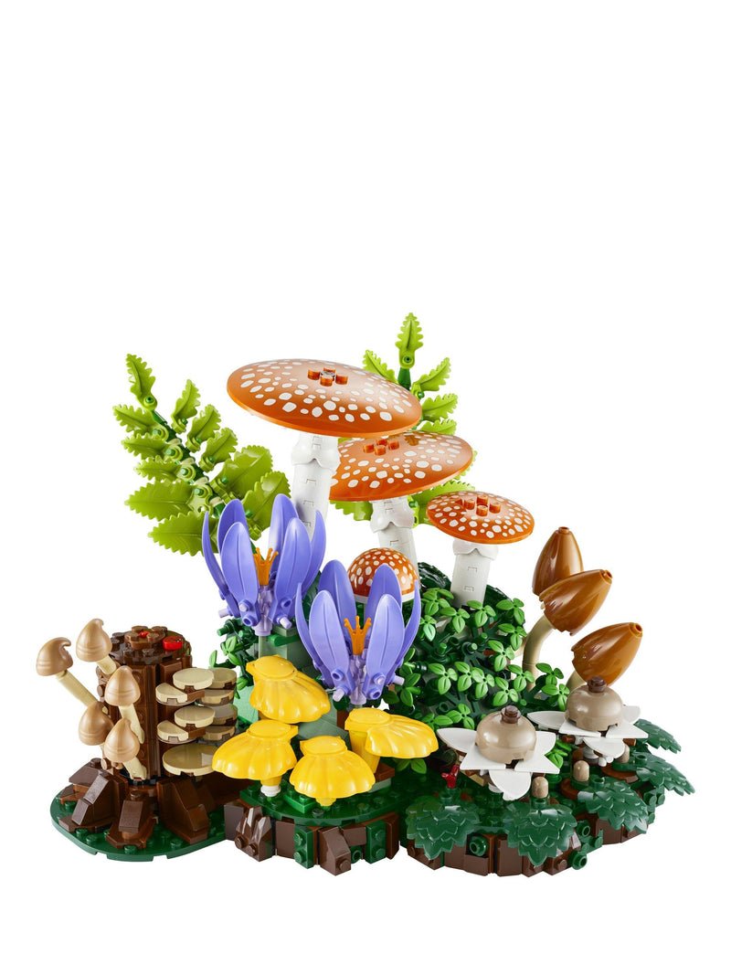LEGO Botanicals Woodland Mushrooms building toy, imported from the UK