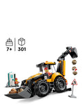 LEGO City Yellow Backhoe Loader building set, UK version