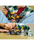 LEGO City Yellow Backhoe Loader building set, UK version