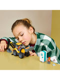 LEGO City Yellow Backhoe Loader building set, UK version